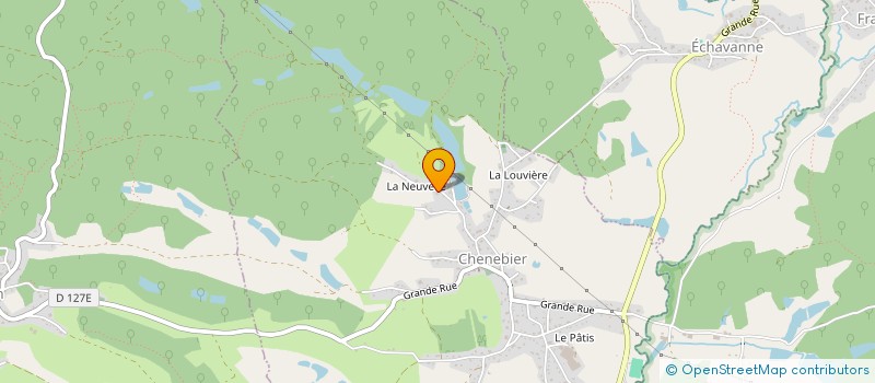 localisation de l'entreprise CIRAGE PRODUCTIONS  CHENEBIER