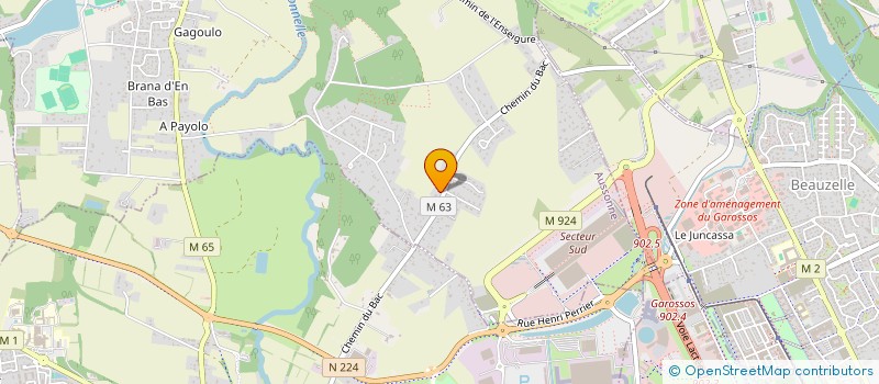 localisation de l'entreprise CIRAMIX à AUSSONNE