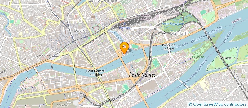 localisation de l'entreprise CIRANDA CULTURES BRESILIENNES à NANTES