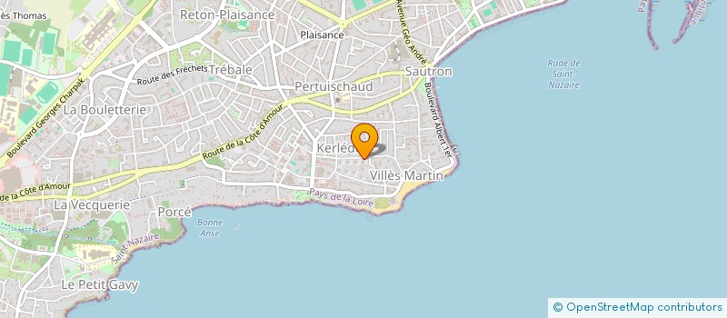 localisation de l'entreprise CIRANO à SAINT-NAZAIRE