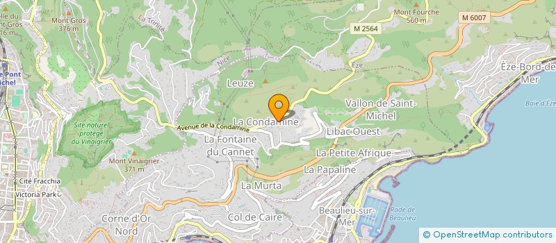 localisation de l'entreprise CIRASA 2014 à VILLEFRANCHE-SUR-MER