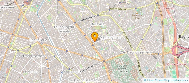 localisation de l'entreprise CIRASSE & LUGNETWORK  PARIS
