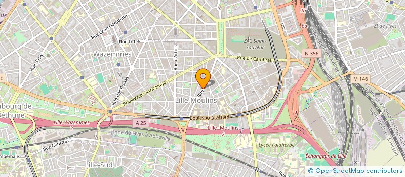 localisation de l'entreprise CIRC TRANSIT à LILLE