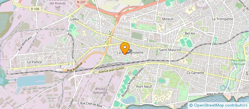 localisation de l'entreprise CIRCA 2040  LA ROCHELLE