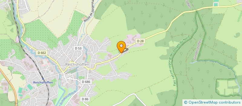 localisation de l'entreprise CIRCA  REICHSHOFFEN