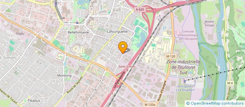 localisation de l'entreprise CIRCADIA  TOULOUSE