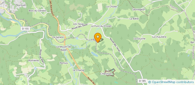 localisation de l'entreprise CIRCANCES à LE CHAMBON-SUR-LIGNON