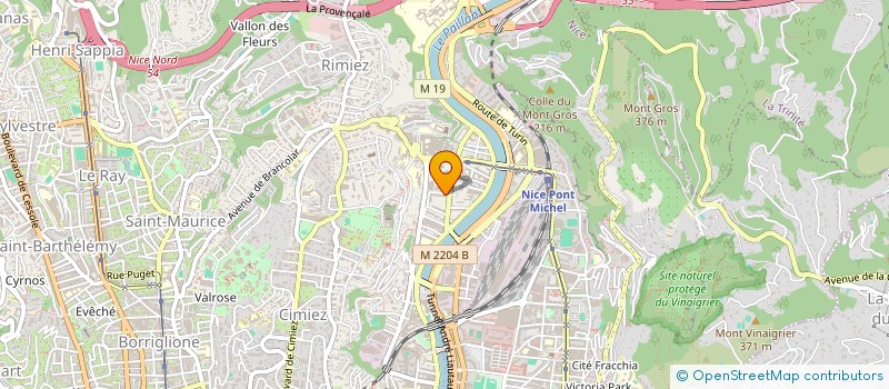 localisation de l'entreprise CIRCE  NICE