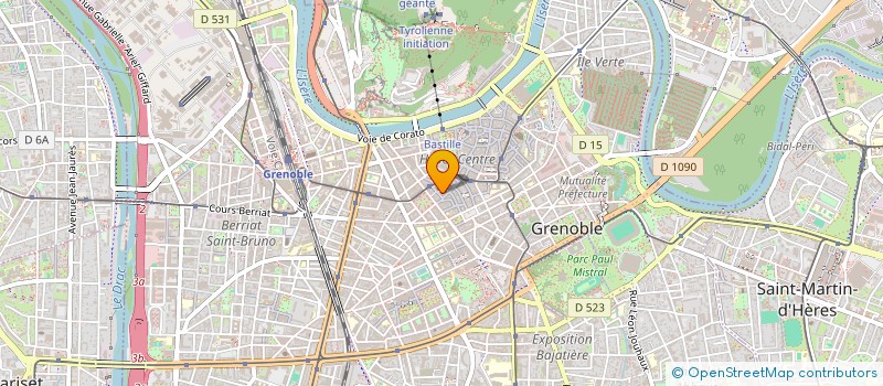 localisation de l'entreprise CIRCE à GRENOBLE