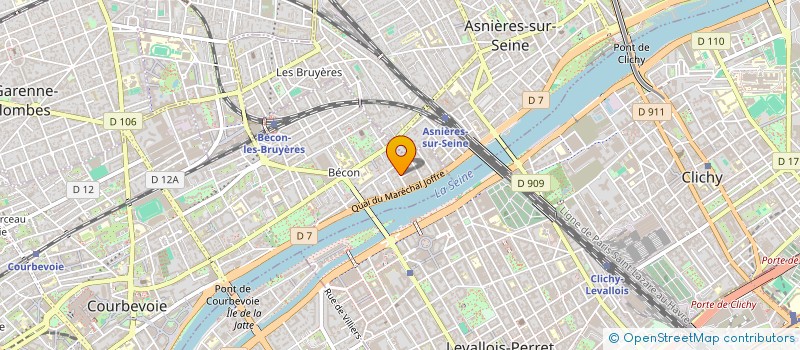 localisation de l'entreprise CIRCE à COURBEVOIE