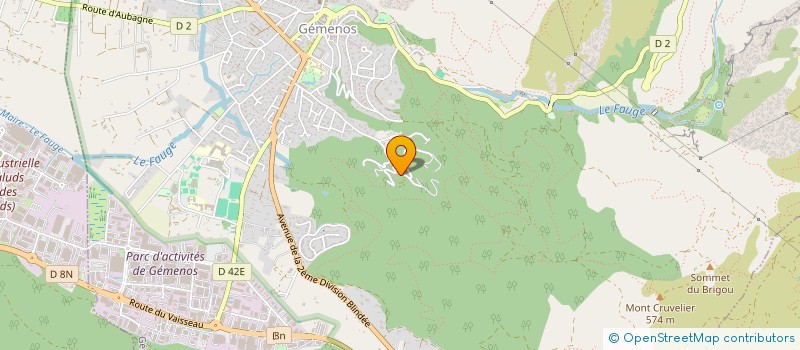 localisation de l'entreprise CIRCE CONSEILS  GEMENOS