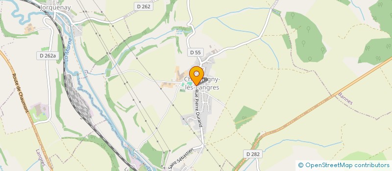 localisation de l'entreprise CIRCE IMMOBILIER à CHAMPIGNY-LES-LANGRES