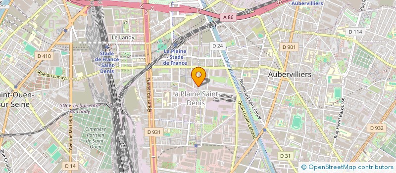 localisation de l'entreprise CIRCE INTERNATIONAL à SAINT-DENIS