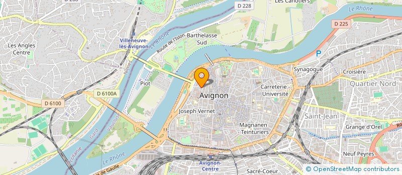 localisation de l'entreprise CIRCLE  AVIGNON