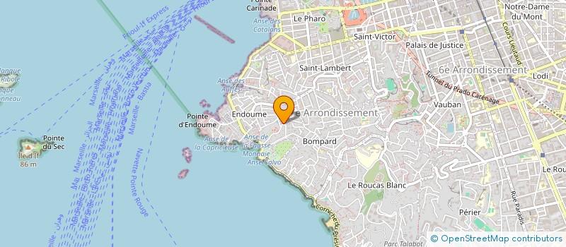 localisation de l'entreprise CIRCLE à MARSEILLE
