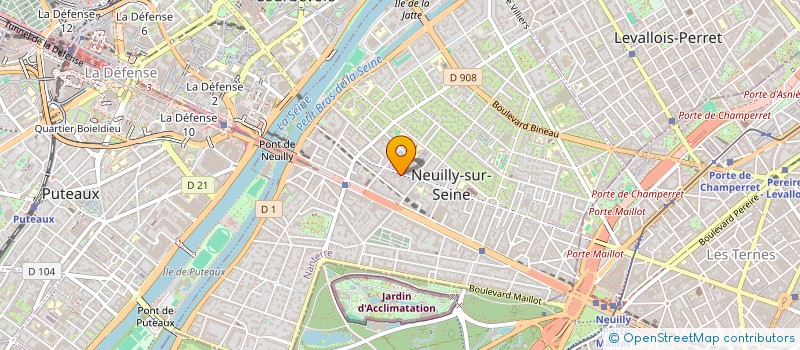 localisation de l'entreprise CIRCLE STRATEGY FINANCIAL SERVICES à NEUILLY SUR SEINE