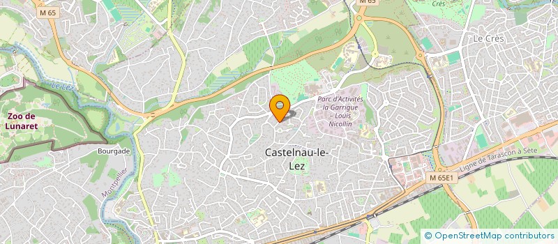 localisation de l'entreprise CIRCLE7 GROUP  CASTELNAU-LE-LEZ