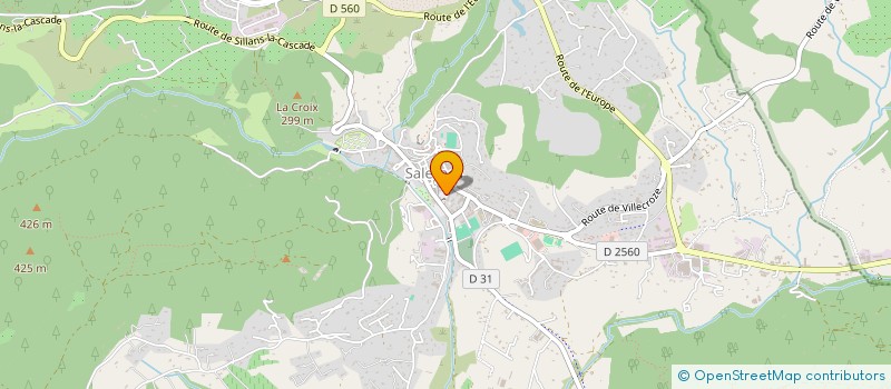 localisation de l'entreprise CIRCO ERRANT  SALERNES