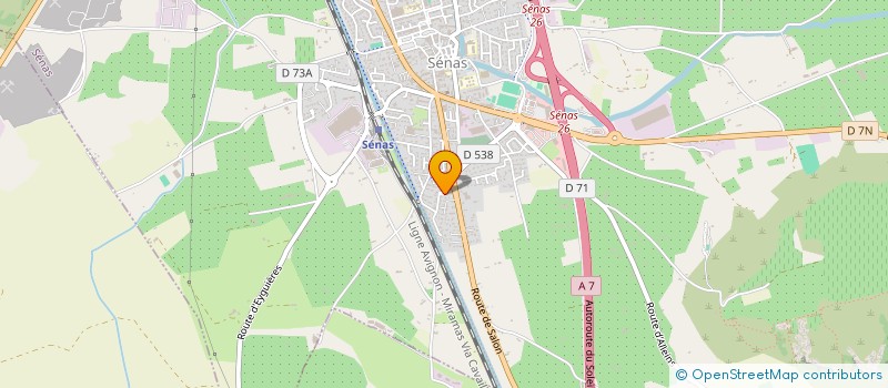 localisation de l'entreprise CIRCONFERENCE RH  SENAS