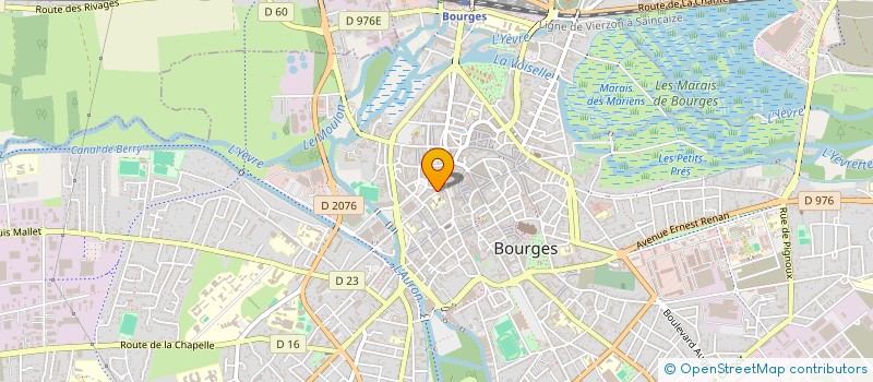 localisation de l'entreprise CIRCONFLEXE à BOURGES