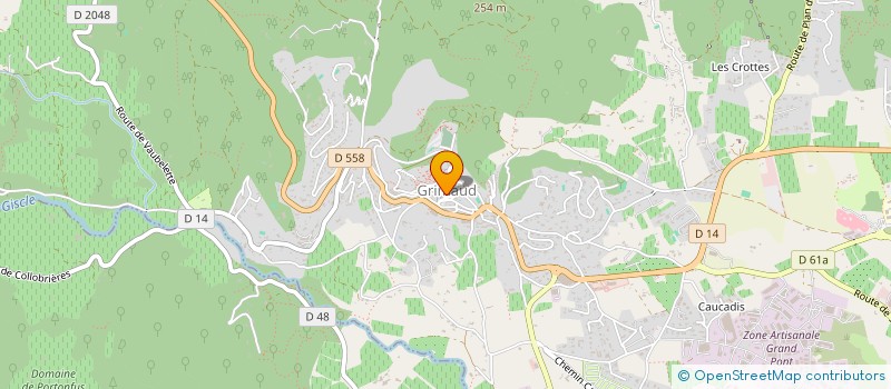 localisation de l'entreprise CIRCONSPECT à GRIMAUD