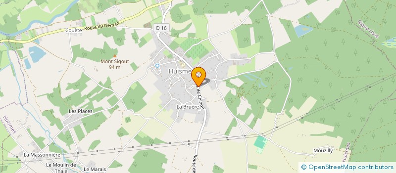 localisation de l'entreprise CIRCOT  RIGNY-USSE