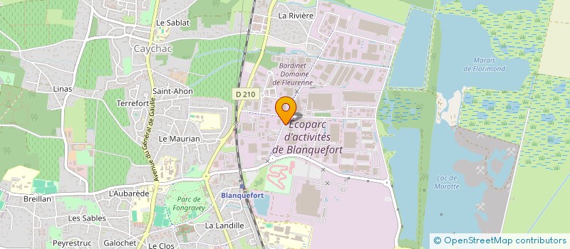 localisation de l'entreprise CIRCOULEUR à BLANQUEFORT