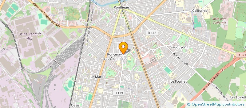 localisation de l'entreprise CIRCUIT DES SAVEURS  LE MANS