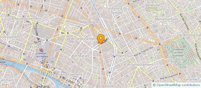 localisation de l'entreprise CIRCUIT ODEON  PARIS