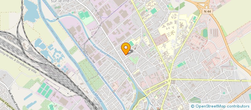 localisation de l'entreprise CIRCUIT-RELAX-TRAINING-ZUMBA  CHALONS-EN-CHAMPAGNE