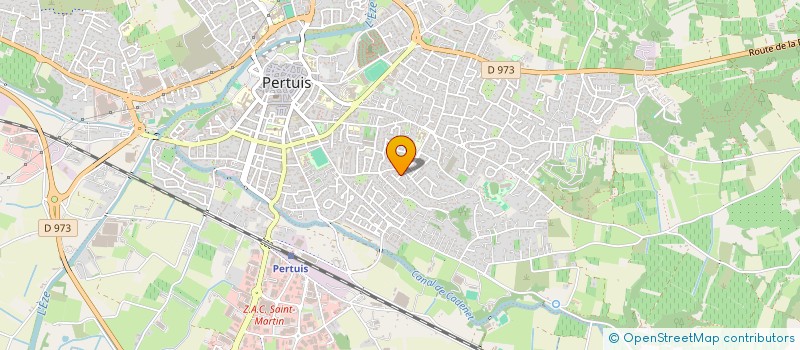 localisation de l'entreprise CIRCUIT SOLIDAIRE PERTUISIEN  PERTUIS