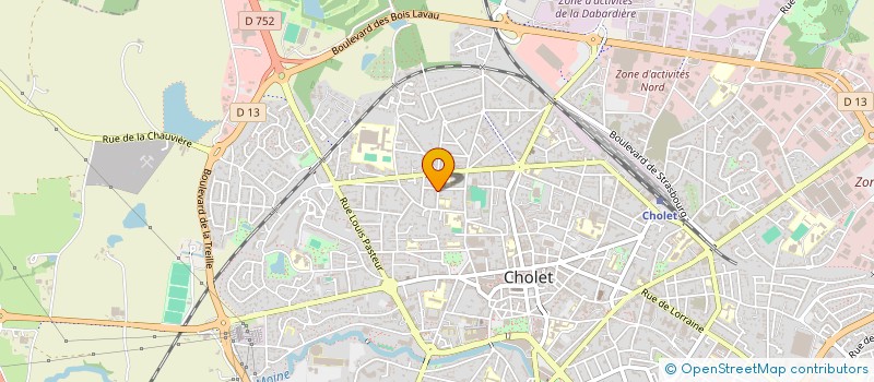 localisation de l'entreprise CIRCULAIRE à CHOLET