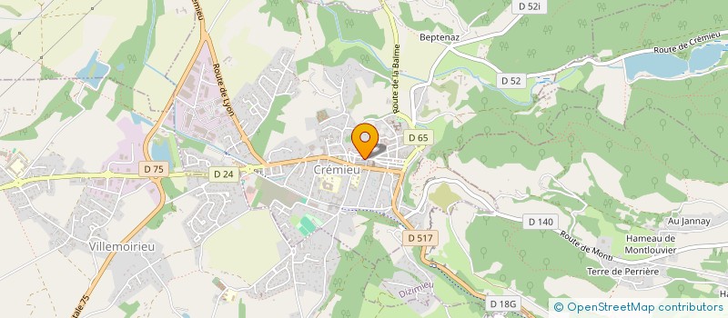 localisation de l'entreprise CIRCULUS TACTICUS  CREMIEU