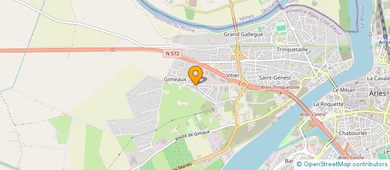 localisation de l'entreprise CIRCUM URBEM à ARLES