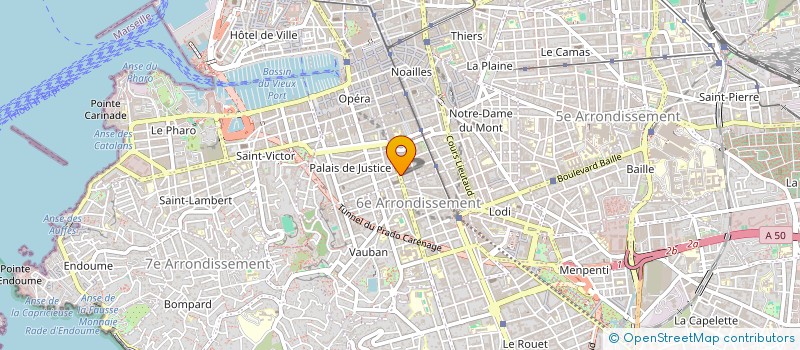 localisation de l'entreprise CIRCUMNAV à MARSEILLE