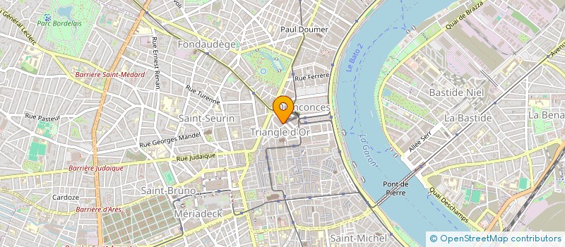 localisation de l'entreprise CIRCUS  BORDEAUX