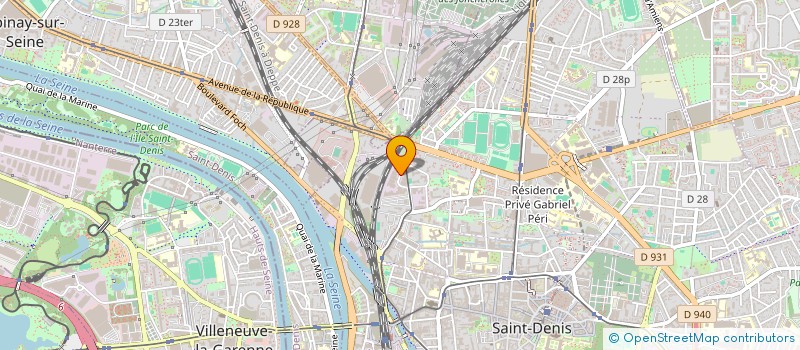 localisation de l'entreprise CIRCUS EVENT  SAINT-DENIS