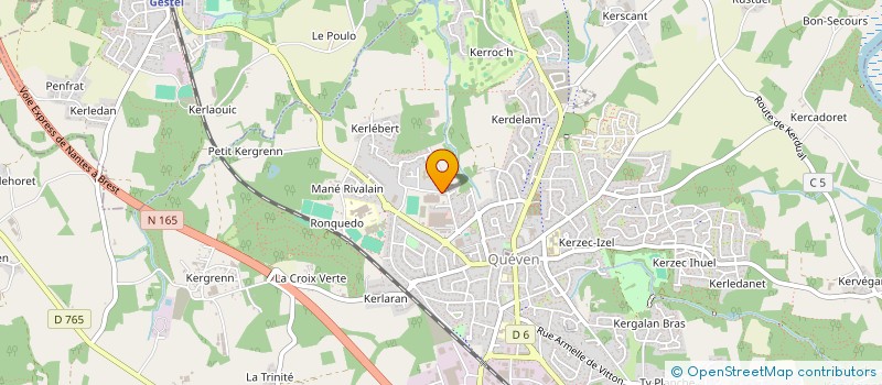 localisation de l'entreprise CIRCUS' FLOW : CIRQUE AFRICAIN  QUEVEN