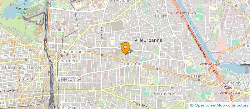 localisation de l'entreprise CIRDIS RETRAITE à VILLEURBANNE