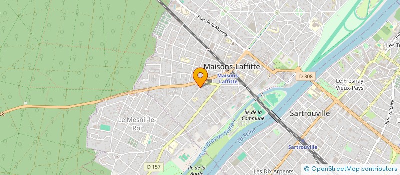 localisation de l'entreprise CIRE à MAISONS-LAFFITTE