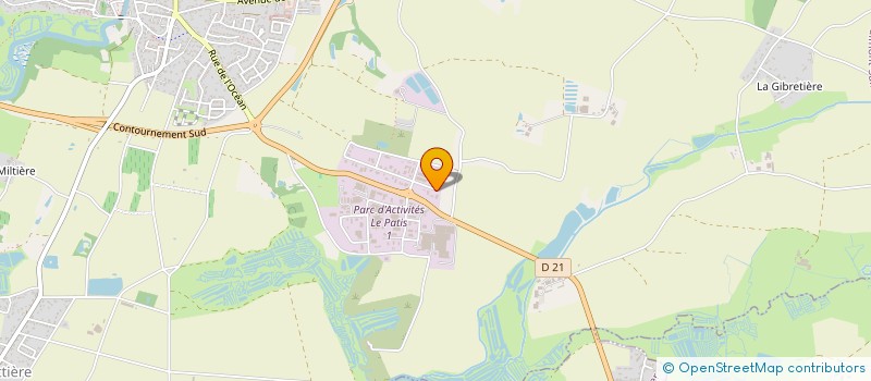 localisation de l'entreprise CIRE RAINAUD  TALMONT-SAINT-HILAIRE