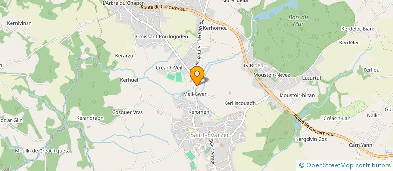 localisation de l'entreprise CIREFIT  FOUESNANT