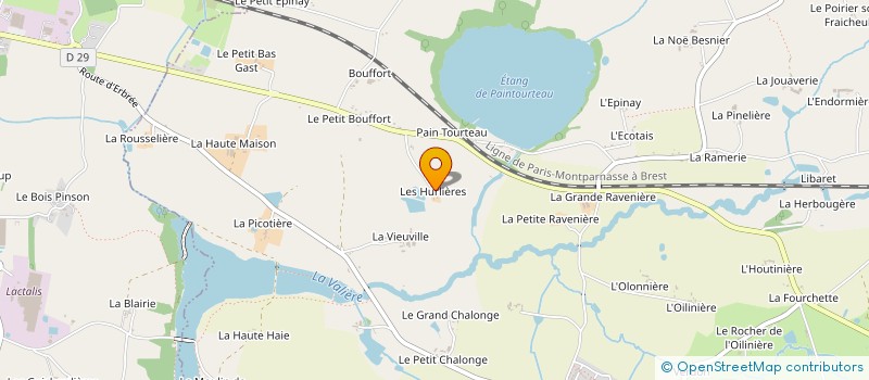 localisation de l'entreprise CIRELLE  ERBREE