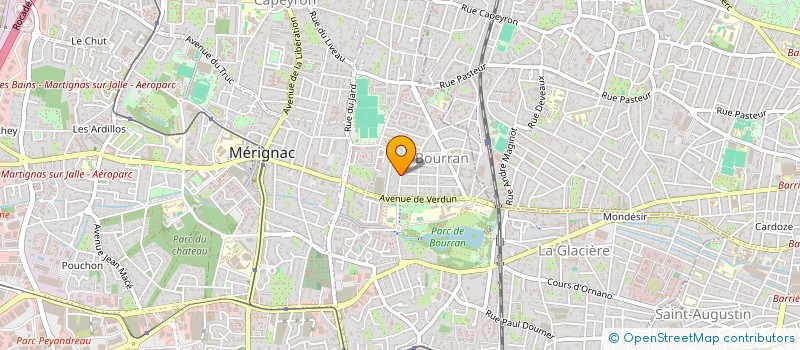 localisation de l'entreprise CIRES  MERIGNAC