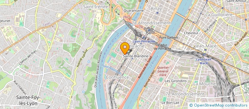 localisation de l'entreprise CIREVA à LYON