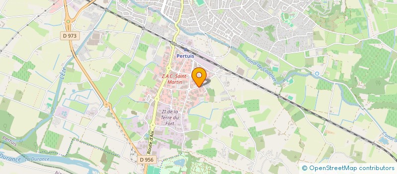 localisation de l'entreprise CIREX SYSTEM à PERTUIS
