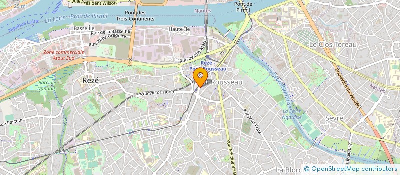 localisation de l'entreprise CIRIEZ JP ET FELDMAN A  REZE