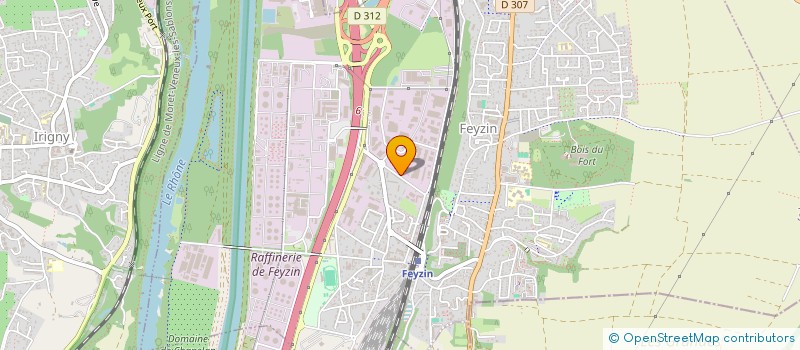 localisation de l'entreprise CIRILIUS PARTICIPATIONS à FEYZIN