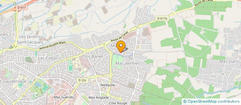 localisation de l'entreprise CIRIMA  PERPIGNAN