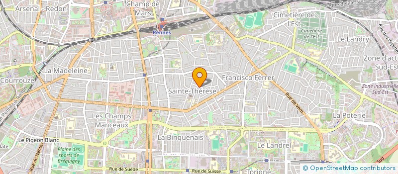 localisation de l'entreprise CIRIMMO  RENNES